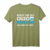 Reicht mir den Ouzo Der König hat Durst T-Shirt - Lustiges Griechenland Ouzo Geschenk für Schnapsliebhaber