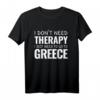 Funny Griechenland T-Shirt – Lustiges Souvenir, Inselurlaub & Flitterwochen Geschenk, Größe eine Nummer größer