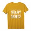 Funny Griechenland T-Shirt – Lustiges Souvenir, Inselurlaub & Flitterwochen Geschenk, Größe eine Nummer größer