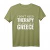 Funny Griechenland T-Shirt – Lustiges Souvenir, Inselurlaub & Flitterwochen Geschenk, Größe eine Nummer größer