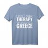Funny Griechenland T-Shirt – Lustiges Souvenir, Inselurlaub & Flitterwochen Geschenk, Größe eine Nummer größer