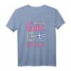 Damen Just A Girl Reisen Griechenland Geschenk - Lustiges Griechenland T-Shirt für Damen & Mädchen