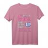 Damen Just A Girl Reisen Griechenland Geschenk - Lustiges Griechenland T-Shirt für Damen & Mädchen