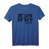 Kreta Koordinaten Griechenland Urlaub Reise T-Shirt – Perfektes Geschenk für Kreta-Liebhaber und Griechenland-Reisende