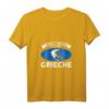 Damen Griechenland T-Shirt mit V-Ausschnitt - Witziges Griechisch Design & Flagge Sprüche für Griechenland Fans