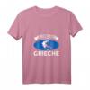 Damen Griechenland T-Shirt mit V-Ausschnitt - Witziges Griechisch Design & Flagge Sprüche für Griechenland Fans