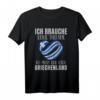Ich brauche keine Therapie ich muss nur nach Griechenland T-Shirt – Witziges Souvenir für Griechenland-Fans, Urlauber & Liebhaber