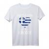 Just A Girl Who Loves Greece T-Shirt - Lustiges Geschenk für Griechenland-Fans, Reiseliebhaber und Fußballenthusiasten, perfekt für Geburtstage & Weihnachten
