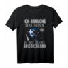 Ich brauche keine Therapie, ich muss nur nach Hellas - Humorvolles Griechenland Geschenk T-Shirt für Griechenland-Fans