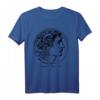HapKoala T-Shirt mit Antikem Griechenland & Mazedonien Design - Klassisch geschnitten, doppelt genähter Saum
