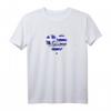 Athen Skyline Herzschlag Liebe Griechenland Flagge T-Shirt – Perfekt für Athen-Fans, Griechenland-Liebhaber und Souvenirs