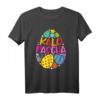 Frohe Ostern Griechenland Kalo Pascha T-Shirt mit bunten Schokoladeneiern – Perfekt für Osterfeiern mit Familie & Freunden