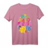 Frohe Ostern Griechenland Kalo Pascha T-Shirt mit bunten Schokoladeneiern – Perfekt für Osterfeiern mit Familie & Freunden