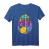 Frohe Ostern Griechenland Kalo Pascha T-Shirt mit bunten Schokoladeneiern – Perfekt für Osterfeiern mit Familie & Freunden