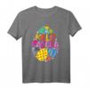 Frohe Ostern Griechenland Kalo Pascha T-Shirt mit bunten Schokoladeneiern – Perfekt für Osterfeiern mit Familie & Freunden