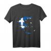 Griechenland Flagge für Griechenland Lover - Herren und Damen T-Shirt, perfektes Urlaubs- und Geschenkdesign für Griechenland-Fans