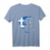 Griechenland Flagge für Griechenland Lover - Herren und Damen T-Shirt, perfektes Urlaubs- und Geschenkdesign für Griechenland-Fans