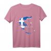 Griechenland Flagge für Griechenland Lover - Herren und Damen T-Shirt, perfektes Urlaubs- und Geschenkdesign für Griechenland-Fans