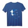 Griechenland Flagge für Griechenland Lover - Herren und Damen T-Shirt, perfektes Urlaubs- und Geschenkdesign für Griechenland-Fans
