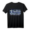 GRIECHENLAND Flagge T-Shirt für Damen, Herren und Kinder - Nationalflagge Kleidungsstück für Urlaub, Support & Souvenirs