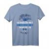 Mit griechischen Wurzeln Griechenland Flaggen Flagge T-Shirt – Stolz auf deine Herkunft, perfektes Geschenk für Griechen und Freunde