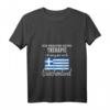Damen Cooles Grieche Geschenk Griechenland T-Shirt mit V-Ausschnitt – Athen & Akropolis Motiv, Perfekt für Fans zum Geburtstag oder Weihnachten