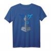 Mjolnir (Thor's Hammer) T-Shirt - Klassisch geschnitten, doppelt genähter Saum für Marvel- und Thor-Fans