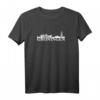 Groningen Niederlande City Skyline Silhouette T-Shirt – Perfekt für Architektur- und Stadtliebhaber, Souvenir & Europa-Fans