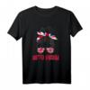 Großbritannien für Mädchen und Frauen - Britische Flagge T-Shirt als süßes Geschenk für Mütter und UK-Fans