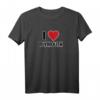 ICH LIEBE PLYMOUTH Stadt in England T-Shirt mit rotem Liebesherz – Klassisch geschnitten, Souvenir für Plymouth Fans