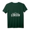 Damen London Skyline UK England Union Jack Flagge T-Shirt mit V-Ausschnitt – Stylisches Souvenir oder Geschenk für England-Liebhaber
