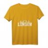 Damen London Skyline UK England Union Jack Flagge T-Shirt mit V-Ausschnitt – Stylisches Souvenir oder Geschenk für England-Liebhaber