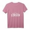 Damen London Skyline UK England Union Jack Flagge T-Shirt mit V-Ausschnitt – Stylisches Souvenir oder Geschenk für England-Liebhaber