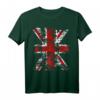 Vintage Union Jack-Flagge T-Shirt im Retro-Look - England, Großbritannien, Punkrock Style
