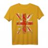 Vintage Union Jack-Flagge T-Shirt im Retro-Look - England, Großbritannien, Punkrock Style