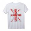Vintage Union Jack-Flagge T-Shirt im Retro-Look - England, Großbritannien, Punkrock Style