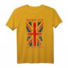 Union Jack Flagge T-Shirt - Klassisch geschnitten, doppelt genähter Saum, perfekt für Großbritannien Fans & Souvenir-Liebhaber
