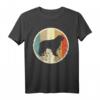 Retro Vintage Grunge Style Leonberger Hunde T-Shirt – Klassisch geschnitten, doppelt genähter Saum für Hundeliebhaber