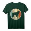 Retro Vintage Grunge Style Leonberger Hunde T-Shirt – Klassisch geschnitten, doppelt genähter Saum für Hundeliebhaber
