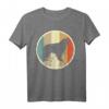 Retro Vintage Grunge Style Leonberger Hunde T-Shirt – Klassisch geschnitten, doppelt genähter Saum für Hundeliebhaber