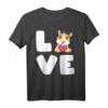 Love Guinea Pig T-Shirt – Lustiges Meerschweinchenliebhaber Design als Geschenk für Tierfreunde
