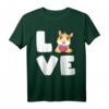 Love Guinea Pig T-Shirt – Lustiges Meerschweinchenliebhaber Design als Geschenk für Tierfreunde