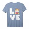 Love Guinea Pig T-Shirt – Lustiges Meerschweinchenliebhaber Design als Geschenk für Tierfreunde