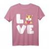 Love Guinea Pig T-Shirt – Lustiges Meerschweinchenliebhaber Design als Geschenk für Tierfreunde