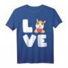 Love Guinea Pig T-Shirt – Lustiges Meerschweinchenliebhaber Design als Geschenk für Tierfreunde