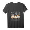 Zuhause ist wo meine Meerschweinchen sind - Guinea Pig T-Shirt mit V-Ausschnitt für Kinder, Geburtstag & Weihnachten Geschenk