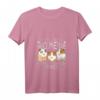 Zuhause ist wo meine Meerschweinchen sind - Guinea Pig T-Shirt mit V-Ausschnitt für Kinder, Geburtstag & Weihnachten Geschenk