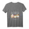 Zuhause ist wo meine Meerschweinchen sind - Guinea Pig T-Shirt mit V-Ausschnitt für Kinder, Geburtstag & Weihnachten Geschenk