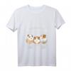 Zuhause ist wo meine Meerschweinchen sind - Guinea Pig T-Shirt mit V-Ausschnitt für Kinder, Geburtstag & Weihnachten Geschenk