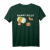 Happy Pills - Witziges Meerschweinchen T-Shirt als Geschenk für Meerschweinchenliebhaber und Züchter, perfekt zu Geburtstag & Weihnachten